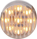 2″ Clear Amber Marker Round LED Light | TLED-2TA TRUX