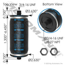 Air Spring Actuator Hendrickson | ABSZ70-5597 Automann