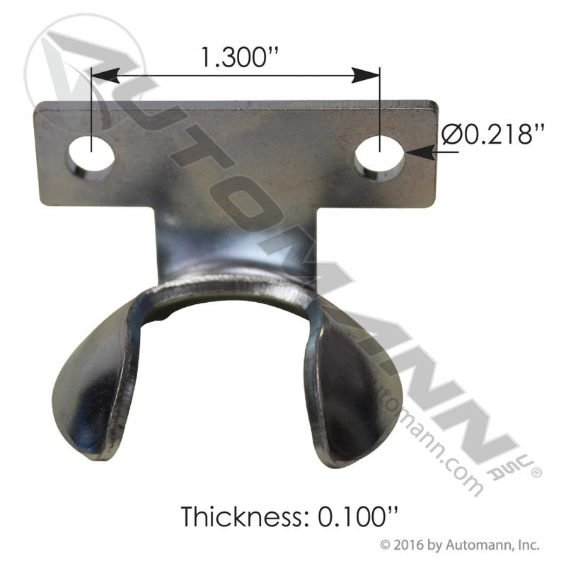 Hood Clamp 2 Hole Mount IHC | HLK1040