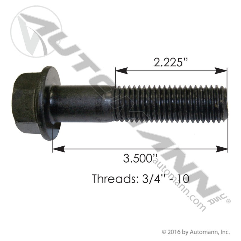 Flange Bolt 3/4in X 3-1/2in GR8 | MFB340312C Automann