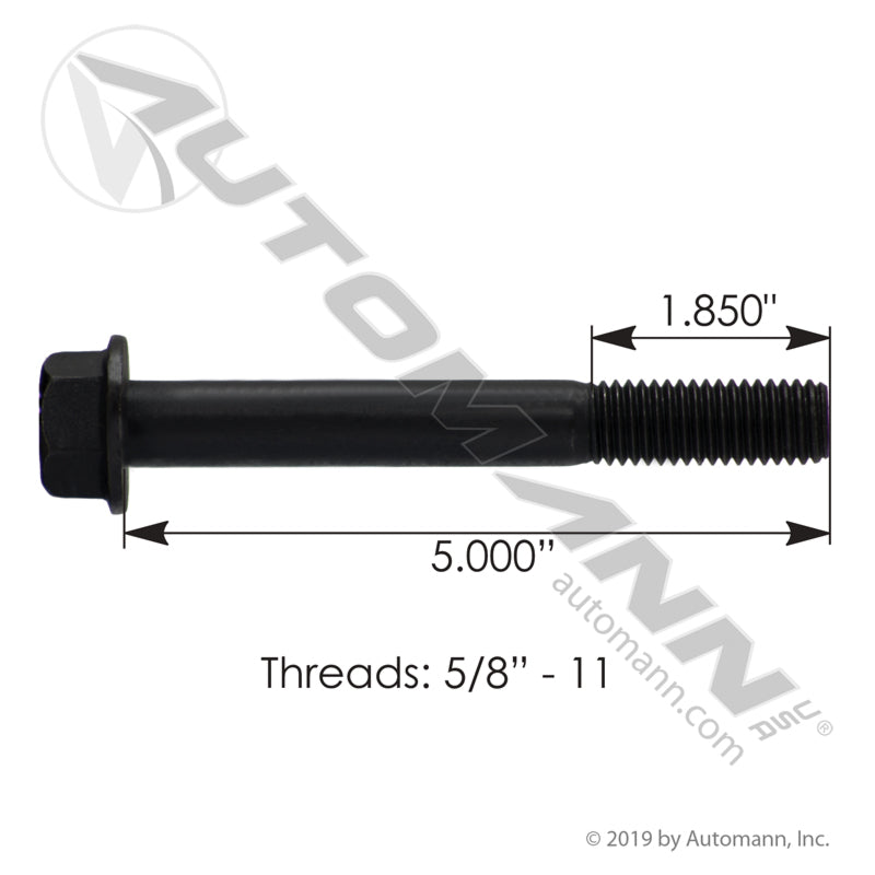 Flange Bolt 5/8in-11 X 5in GR8 | MFB580500C Automann
