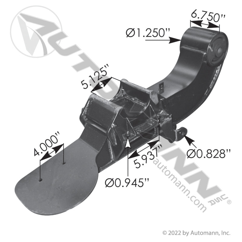 Beam Assembly LH HT250U Hendrickson | MHT804 Automann