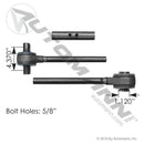 Torque Rod Kit O & S 3 Pcs | TMR048 Automann