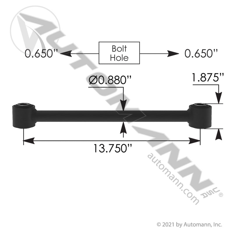 Torque Rod Cab 13.750in Freightliner | TMR4691 Automann