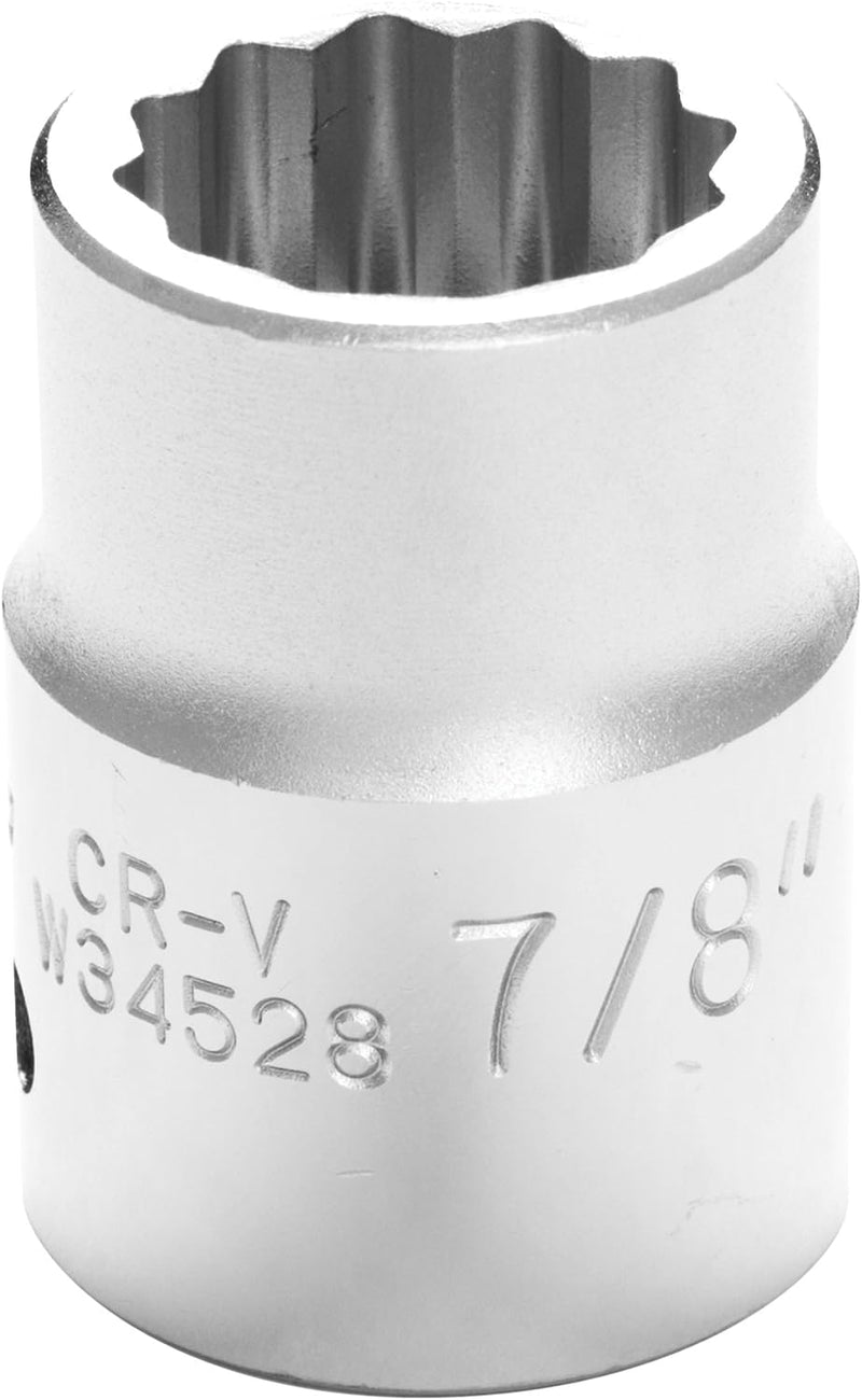 3/4" Drive 7/8" 12 Point Standard Socket | W34528 Performance Tool