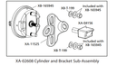 Chamber Assembly - Rigid Mount Pintle Hooks | XA02608 Neway