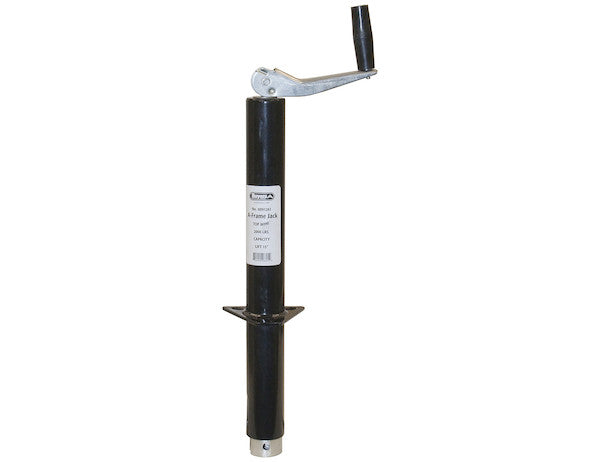 A-Frame Top Wind Steel Jack Only, 15" Travel | Buyers Products 91261