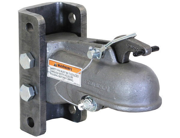 2-5/16" Steel Coupler w/ 3 Position Channel - 15,000 lb Capacity | Buyers Products 0091553