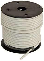 100' White Primary Wire, 14 Gauge - Rated 80 Degree C | 02459 Deka