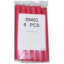 6 in Red Heat Shrink Tubing | 05403 Deka
