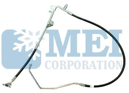 52.5" Liquid Hose Assembly for Freightliner Trucks, M10 Switch Port | MEI/Air Source 09-0656
