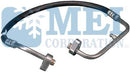 21.5" Discharge Hose Assembly for Navistar Trucks, 31" Overall Length | MEI/Air Source 09-0822