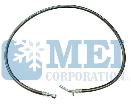 91" Suction Hose Assembly for Kenworth Trucks, 99" Overall Length | MEI/Air Source 09-1000