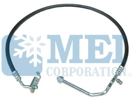 50" Discharge Hose Assembly for Kenworth Trucks, (2) M10 Switch Ports | MEI/Air Source 09-1022