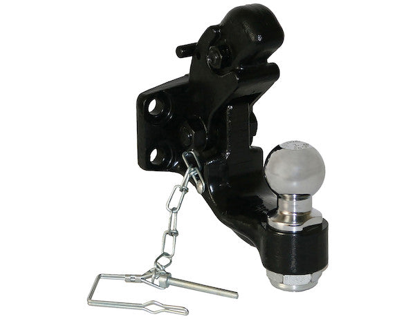8 TON Combination Hitch With Mounting Kit 2 Inch Ball BH8 Series | 10050 Buyers Products