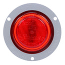 10 Series 2.5" Round Red Marker Clearance Light, Fit 'N Forget M/C & Flange Mount | Truck-Lite 10251R