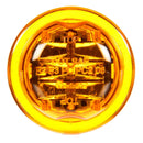 10 Series Red LED 2.5" Round Marker Clearance Light, PL-10 & Grommet Mount | Truck-Lite 10275Y