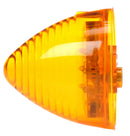 10 Series Yellow LED Beehive Marker Clearance Light, PL-10 & Grommet Mount | Truck-Lite 10276Y