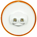 Signal-Stat Yellow LED 2.5" Round Marker Clearance Light, PL-10 & Grommet Mount | Truck-Lite 1052A