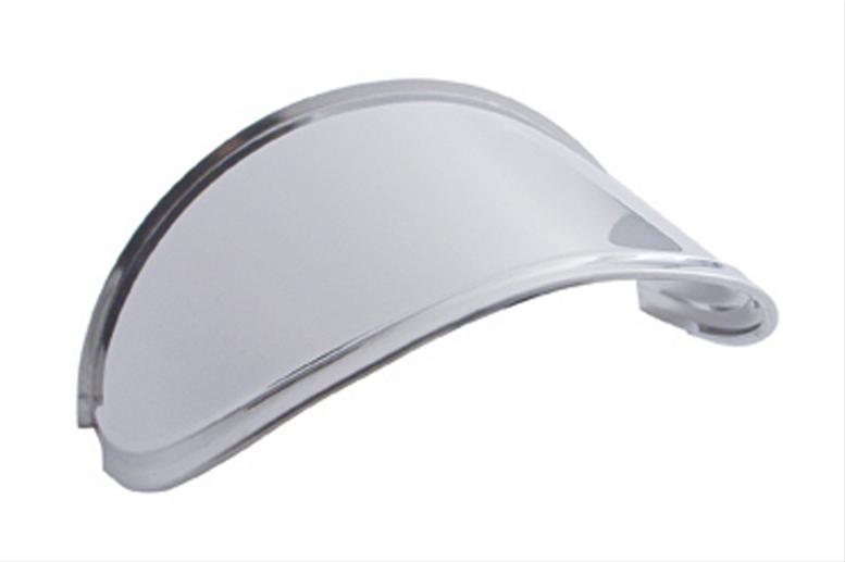 7" Extended Stainless Steel Headlight Visor | United Pacific 10531