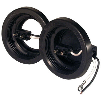 10 Series Black PVC Grommet for 2.5" Light, with Closed Back | Truck-Lite 10702-3