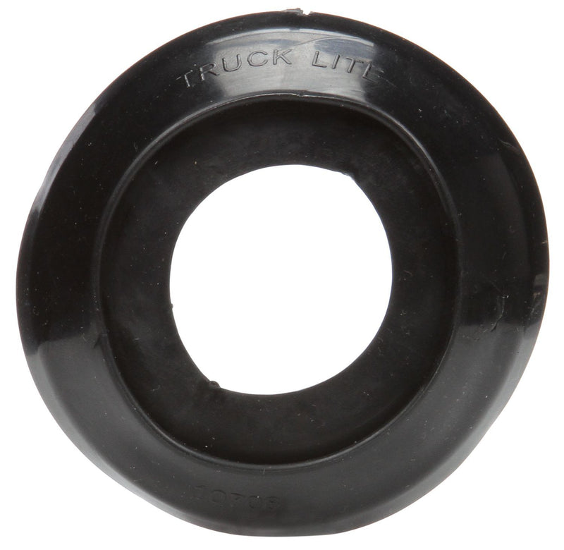 Black Wide Grove Grommet Mount with Open Back for 2.5" Round Lights | Truck-Lite 10708