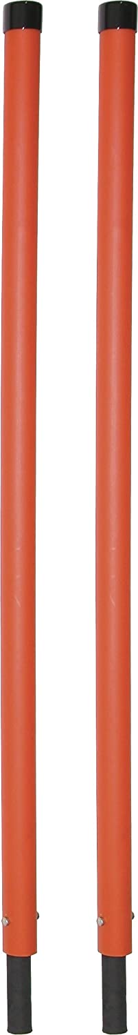 1-5/16 X 36 Inch Fluorescent Orange Oversized Bumper Marker Sight Rods | 1308160 Buyers Products