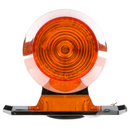 Signal-Stat Yellow Incandescent 2.5" Round Marker Clearance Light, Hardwired/Stripped End & 2 Screw Mount | Truck-Lite 1319A