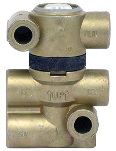 Air Suspension Dump Valve with (4) 1/8" Ports | 91-8318 Tectran