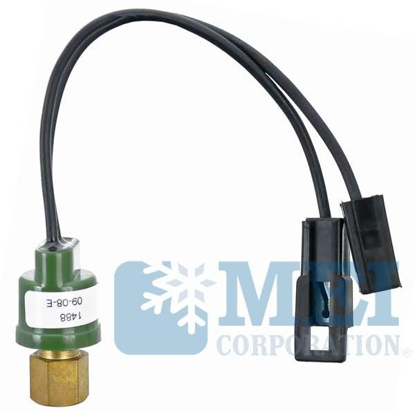 Normally Closed High Pressure Switch for Multi-Fit Applications, Female M10-1.25 Thread Size | MEI/Air Source 1488