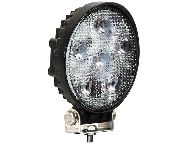 4.5" Clear LED Flood Light w/ Black Housing for Salt Spreaders, Marine Applications, Work Trucks, ATVs and Other Off-road Vehicles | 1492115 Buyers Products