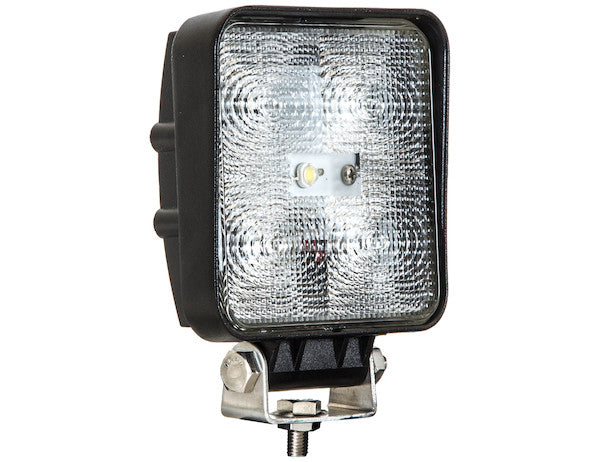 4" Clear Square LED Flood Light for Work Trucks, Utility Trucks, Salt Spreaders, ATVs and Other Off-road Vehicles | 1492117 Buyers Products