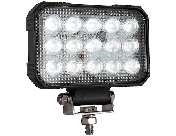 Ultra Bright 6" Rectangular LED Spot Lightfor use with Work Trucks, Utility Trucks, Salt Spreaders, ATVs and Other Off-Road Vehicles | 1492290 Buyers Products