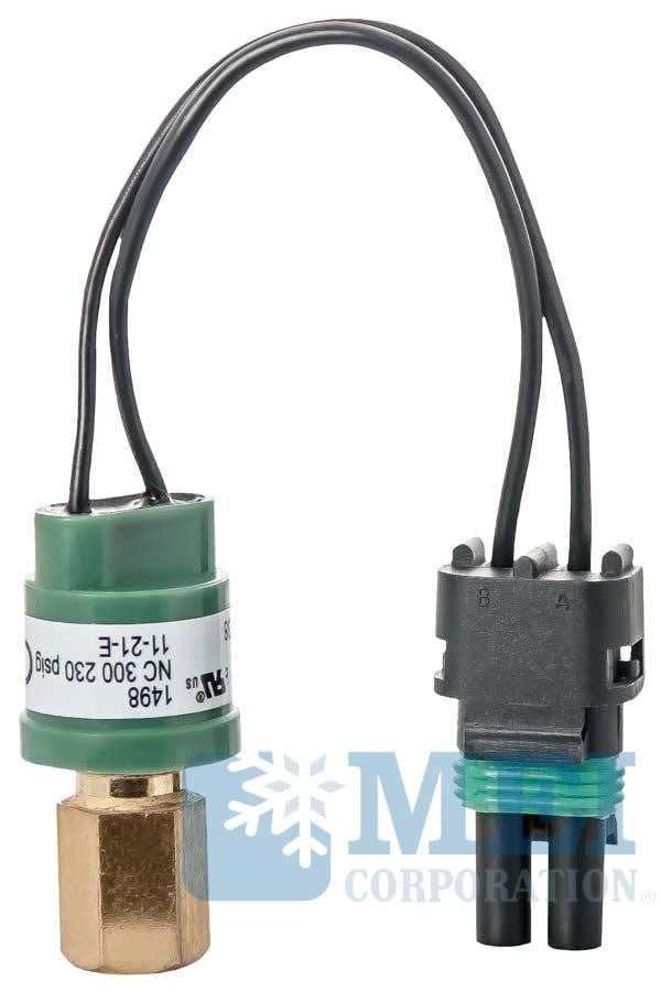 Freightliner Fan Coupling High Pressure Switch, Female M10-1.25 Thread Size | MEI/Air Source 1498