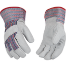 Economy Suede Cowhide Palm Work Gloves - Large | 1498-L Kinco