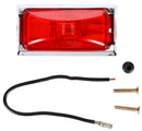 15 Series Red Incandescent Marker Clearance Light, Chrome ABS Bracket Mount | Truck-Lite 15506R