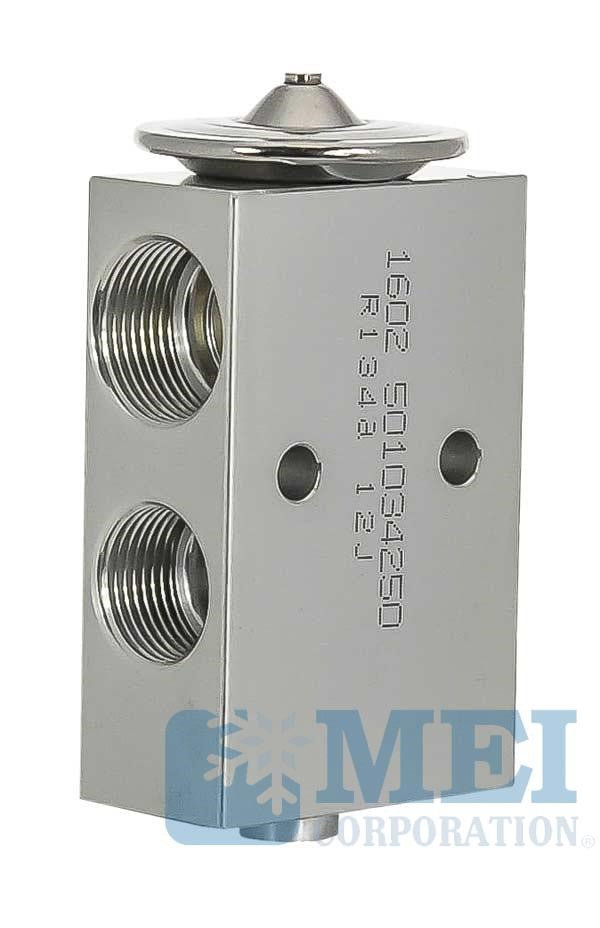 Block Type Expansion Valve for Multi Fit Applications, 2 Ton Rating | MEI/Air Source 1602