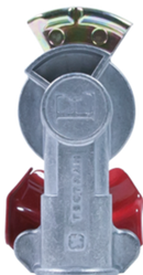 Standard Emergency Aluminum Gladhand with Filter | Tectran 1011EF