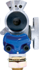 Knob-Style Shutoff Service Gladhand with Bulk Head Fitting | 9211 Tectran