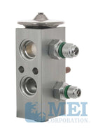 Block Style Expansion Valve Flange - O'Ring Style for Navistar Trucks, 2 Ton Rating | MEI/Air Source 1612