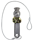 Solid Casting Dummy Shutoff Gladhand with 26" Cable | Tectran 1010F26