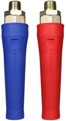 Red and Blue Air Brake Gladhand Grip Set | Tectran 1011FG