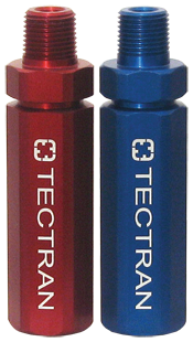Red and Blue Hex-Grip Gladhand Grips | 1011TG Tectran