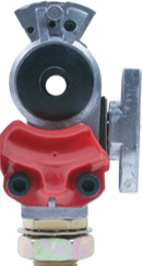 Emergency Shut Off Gladhand w/ Bulkhead Fitting | Tectran 9212-8