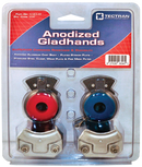 Emergency & Service Anodized Aluminum Air Brake Gladhand Pack | Tectran 1019ES-AR