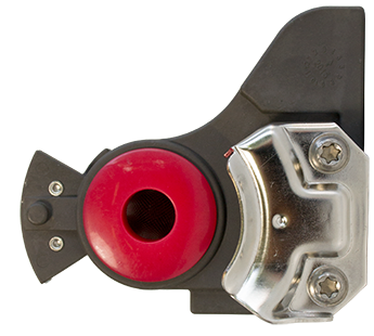 90° Angle Mount Anodized Emergency Gladhand | 9296E-A Tectran