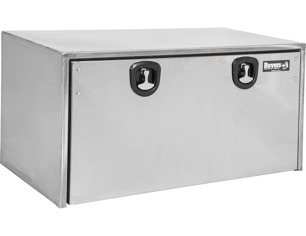 18" x 18" x 24" Stainless Steel Truck Box With Polished Stainless Steel Door | Buyers Products 1702600