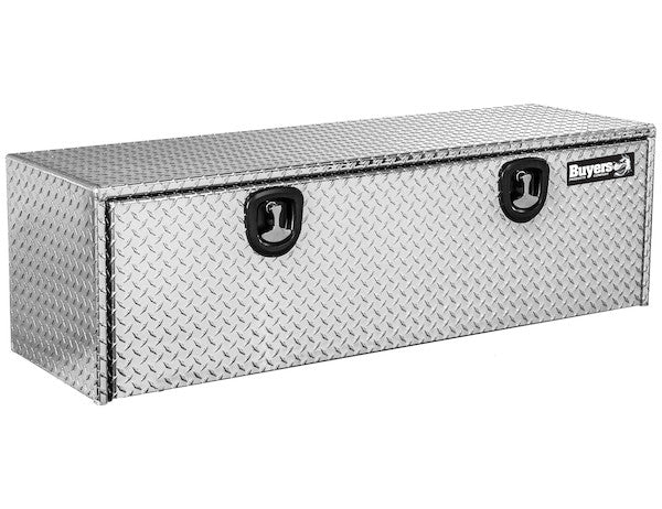 24" x 24" x 60" Diamond Tread Aluminum Underbody Truck Box | Buyers Products 1705145