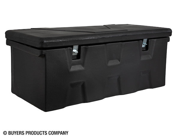 17.25" x 19/13.25" x 44/41.25" Black Poly Multipurpose Chest | Buyers Products 1712240