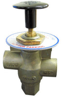 Park Brake Release Manual Push Pull Valve, Panel Mount | Sealco 17600LG